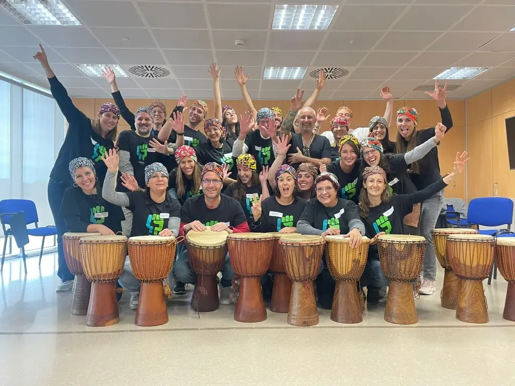 Team building – Percusión africana