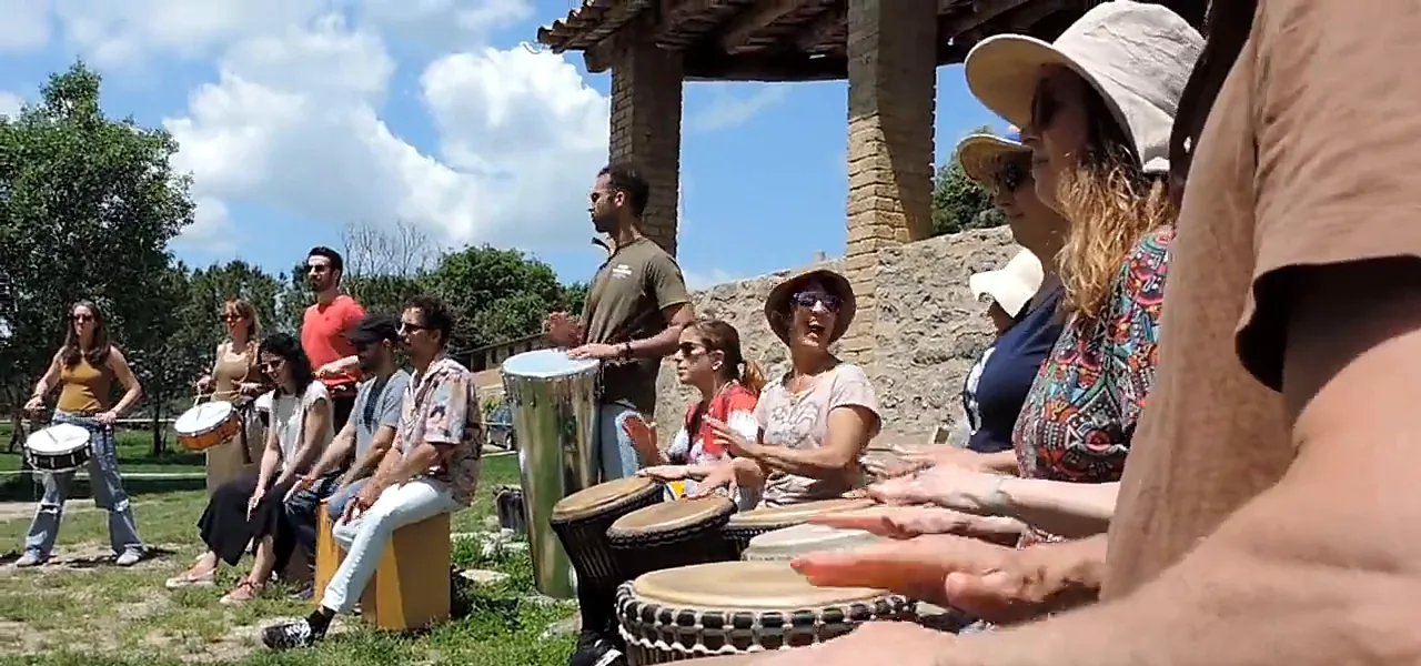 Team building de percusión: Percusión africana